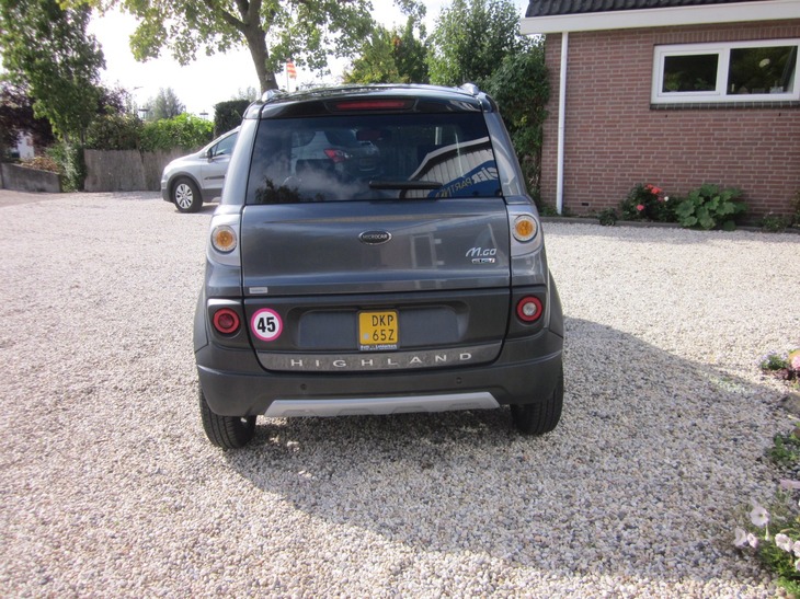afbeelding MGo Highland handbediening rem en gas