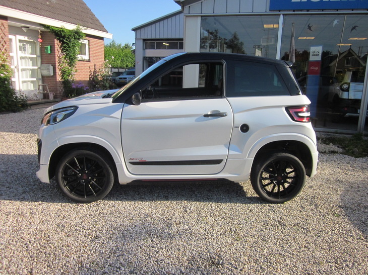 parelmoer witte citycar