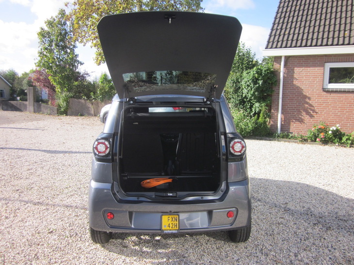 Ruime kofferklep
