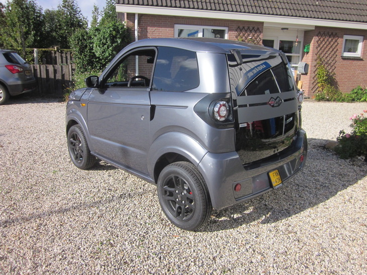Zo goed als nieuwe elektrische Ligier Myli B11