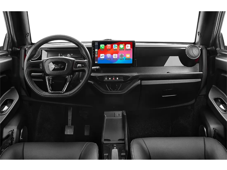 zwart interieur